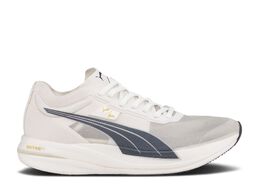 PUMA: Белые кроссовки  Deviate Nitro