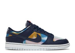 Nike: Синие кроссовки  Dunk Low Premium