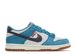 Nike: Голубые кроссовки  Dunk Low SE