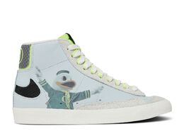 Nike: Синие кроссовки  Blazer Mid