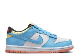 Nike: Голубые кроссовки  Dunk Low SE