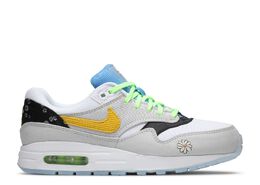 Nike: Серые кроссовки  Air Max 1