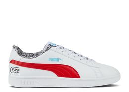 PUMA: Белые кроссовки  Smash V2