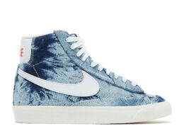 Nike: Синие кроссовки  Blazer Mid 77