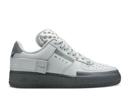 Nike: Серые кроссовки  Air Force 1 Type