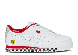 PUMA: Белые кроссовки  Ferrari