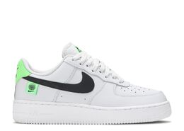 Nike: Зелёные кроссовки  Air Force 1