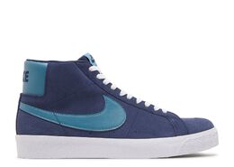 Nike: Синие кроссовки  Zoom Blazer