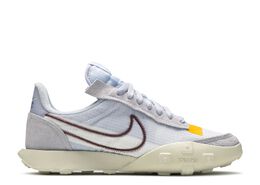 Nike: Светлые кроссовки  Waffle Racer 2X