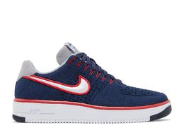 Nike: Синие кроссовки  Air Force 1