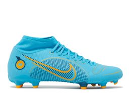 Nike: Синие кроссовки  Mercurial