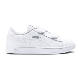 PUMA: Белые кроссовки  Smash V2