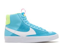 Nike: Голубые кроссовки  Blazer Mid 77