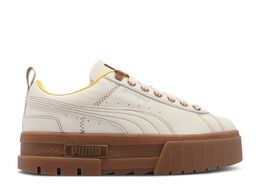 PUMA: Белые кроссовки  Mayze