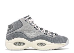 Reebok: Серые кроссовки  Question Mid