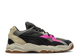PUMA: Чёрные кроссовки 