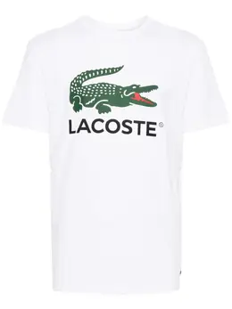 Lacoste: Футболка с принтом 