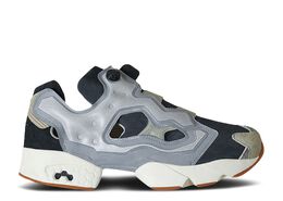 Reebok: Серые кроссовки  InstaPump Fury