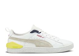 PUMA: Белые кроссовки  Suede