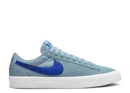 Nike: Голубые кроссовки  Zoom Blazer