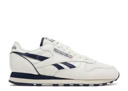 Reebok: Синие кроссовки  Classic Leather