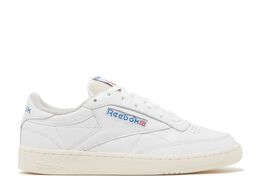 Reebok: Белые кроссовки  Club C 85