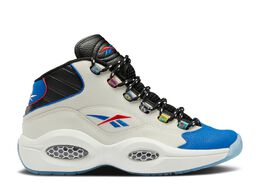 Reebok: Белые кроссовки  Question Mid