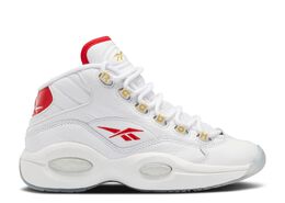 Reebok: Белые кроссовки  Question Mid