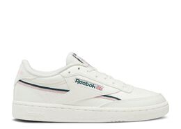 Reebok: Розовые кроссовки  Club C 85