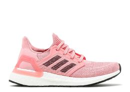 Adidas: Розовые кроссовки  UltraBoost 20