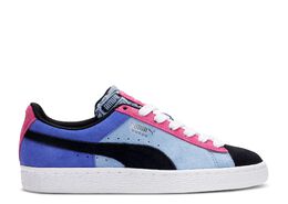 PUMA: Синие кроссовки  Suede