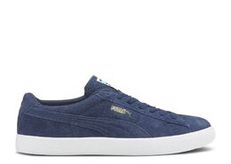 PUMA: Синие кроссовки  Suede