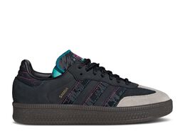 Adidas: Чёрные кроссовки  Samba