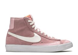 Nike: Розовые кроссовки  Blazer Mid Vintage 77