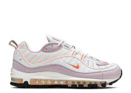 Nike: Розовые кроссовки  Air Max 98