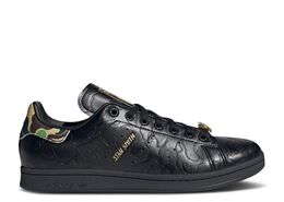 Adidas: Чёрные кроссовки  Stan Smith