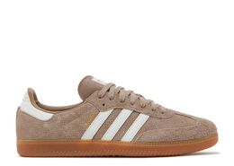 Adidas: Коричневые кроссовки  Samba