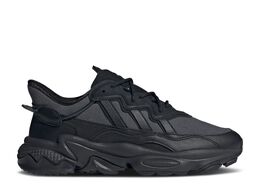 Adidas: Чёрные кроссовки  Ozweego