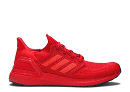 Adidas: Красные кроссовки  UltraBoost 20