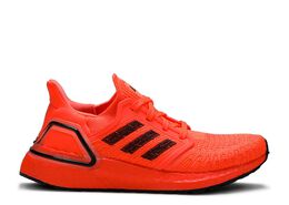 Adidas: Красные кроссовки  UltraBoost 20