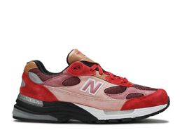 New Balance: Красные кроссовки  992