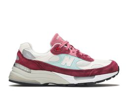 New Balance: Бордовые кроссовки  992