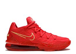 Nike: Красные кроссовки  Lebron 17 Low