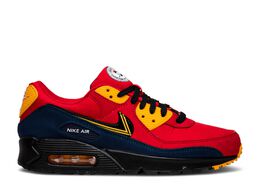 Nike: Красные кроссовки  Air Max 90