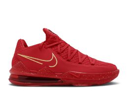 Nike: Красные кроссовки  Lebron 17 Low