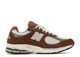 New Balance: Коричневые кроссовки  2002R