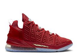 Nike: Красные кроссовки  Lebron 18