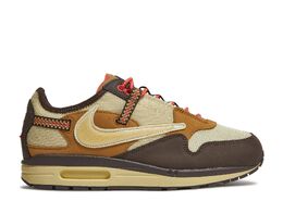 Nike: Коричневые кроссовки  Air Max 1