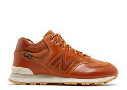 New Balance: Коричневые кроссовки  574