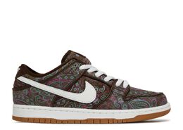 Nike: Коричневые кроссовки  Dunk Low Pro